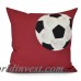 Zoomie Kids Bauer Soccer Ball Outdoor Throw Pillow ZMIE2200